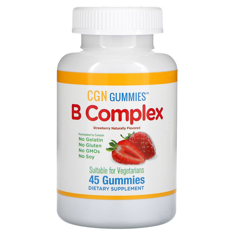 California Gold Nutrition, B Complex Gummies – Diherbal-aja.com